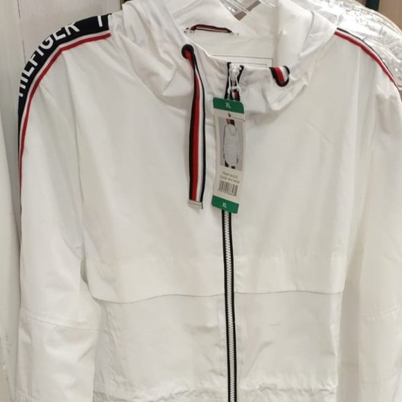 Tommy Hilfiger Ladies Windbreaker Rain Jacket Coat - Picture 6 of 11